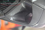 Aération de capot de selle en carbone de la marque Carbonvani pour Ducati Panigale 899 et 1199