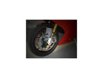 Bouchon d'axe de roue avant gauche de couleur rouge de la marque Ducabike pour tout les modèles Ducati