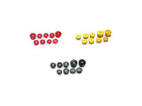 Bouchons de cadre de couleur rouge, or ou noir de la marque Ducabike pour Ducati Streetfighter 848 et 1098