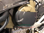 Cache pour carter d'alternateur en carbone de la marque Carbonvani pour Ducati Streetfighter et Panigale V4
