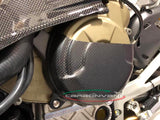 Cache pour carter d'alternateur en carbone de la marque Carbonvani pour Ducati Streetfighter et Panigale V4