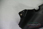 Cache d'entrée d'air droit en carbone noir mat de la marque Carbonvani pour Ducati Panigale 899, 959, 1199, 1299 et R