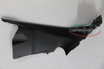 Cache d'entrée d'air droit en carbone noir mat de la marque Carbonvani pour Ducati Panigale 899, 959, 1199, 1299 et R