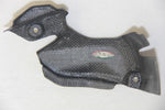 Cache pour pignon de sortie de boite en carbone de la marque Carbonvani pour Ducati Panigale V2, 899, 959, 1199, 1299 et Streetfighter V2