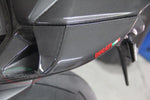 Cache de selle passager latéral en carbone de la marque Carbonvani pour Ducati Panigale 899 et 1199