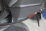 Cache de selle passager latéral en carbone de la marque Carbonvani pour Ducati Panigale 899 et 1199