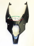 Dessous de selle en carbone noir mat de la marque Carbonvani pour Ducati Streetfighter v4