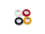 Ecrous arrière droit de roue de couleur aluminium, rouge, noir ou or de la marque Ducabike pour Ducati
