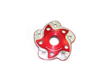 Flasque de couronne de couleur rouge de la marque Ducabike pour Ducati Streetfighter 848 et Superbike 848