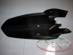 Garde boue arrière en carbone de la marque Carbonvani pour Ducati Streetfighter 848 et 1098