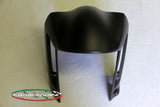Garde boue avant en carbone noir mat de la marque Carbonvani pour Ducati X Diavel
