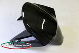 Garde boue avant en carbone noir brillant de la marque Carbonvani pour Ducati X Diavel