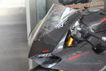 Tête de fourche en carbone de la marque Carbonvani pour Ducati Panigale 899 et 1199