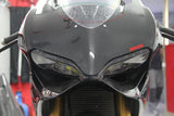 Tête de fourche en carbone de la marque Carbonvani pour Ducati Panigale 899 et 1199